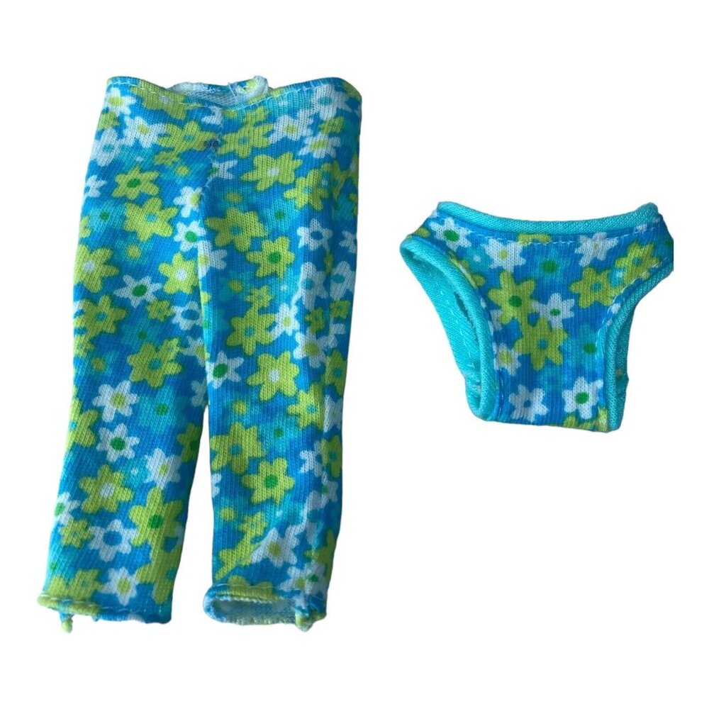 Barbie Mattel Doll Rain or Sun Shine Outfit Pants Bikini Bottom 2000 Vintage